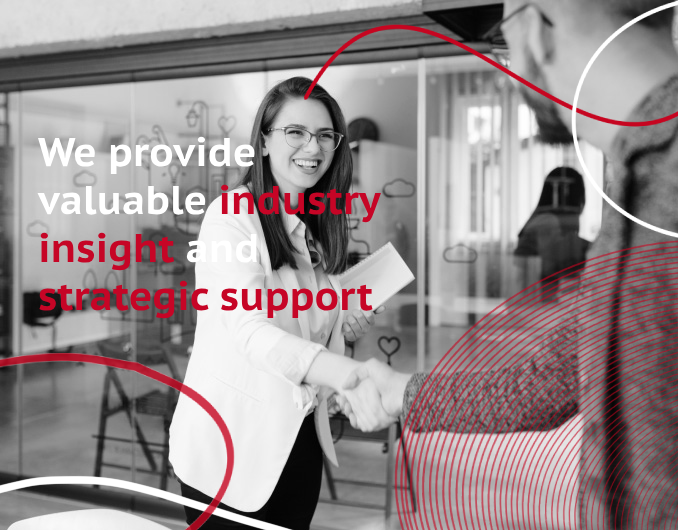 We provide valuable insight and stratgic support