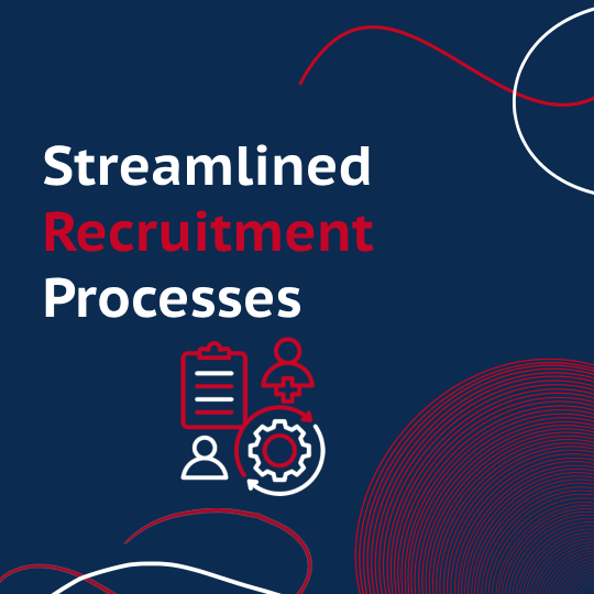 We can support in stream lining your recruitment processes